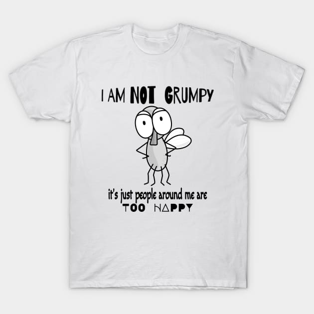 funny grumpy mood T-Shirt by summerDesigns